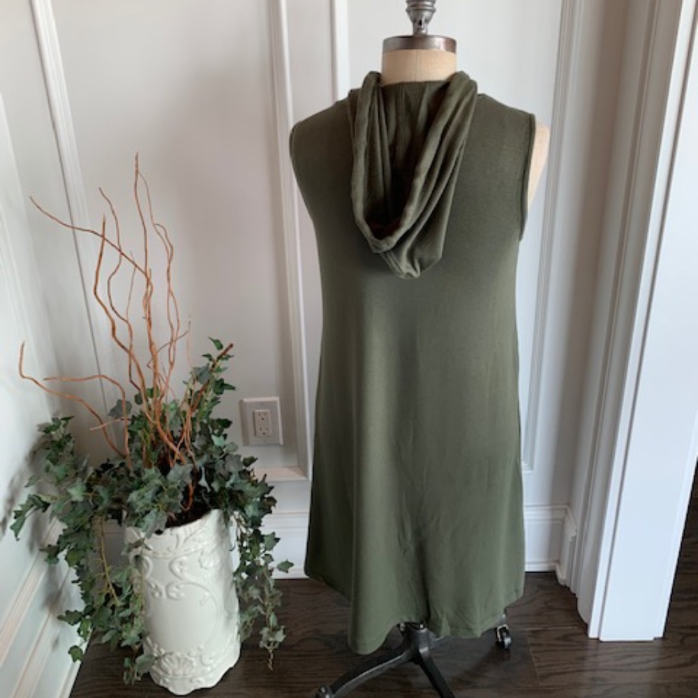 Philosophy Olive Green Sleeveless Dress